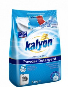 Стиральный порошок KALYON автомат для белого и цветного белья "Горный Бриз" ,6 кг