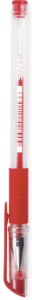 Ручка гелевая STAFF, красная, 0,5 мм