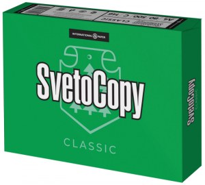 Бумага офисная Svetocopy, А4, 80 г/м2, 500 листов
