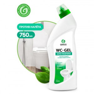 Средство для чистки сантехники Grass WC-Gel ,750 мл