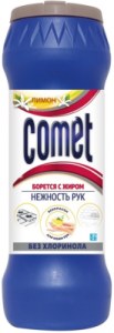 Порошок чистящий Comet Универсальный без хлоринола Лимон (475 г)