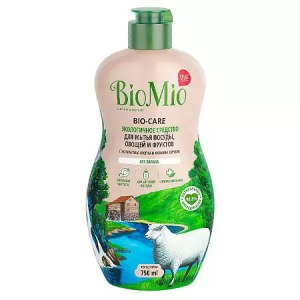 Средство для мытья посуды, овощей и фруктов BioMio Bio-Care ,без запаха ,750 мл