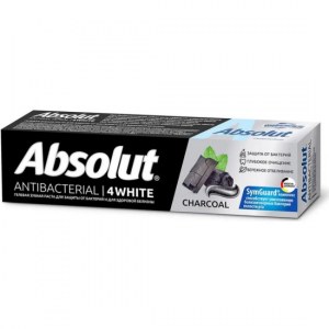 Зубная паста ABSOLUT antibacterial 4WHITE, 110 г