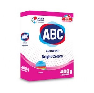 Порошок ABC для стирки цветного белья, 400  г