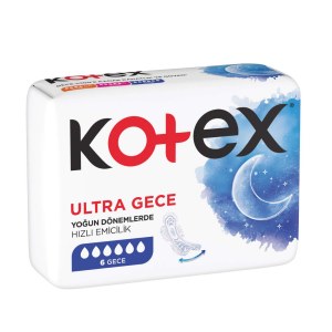 Прокладки  гигиенические Kotex Ultra Gece, 6 Шт