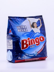 Стиральный порошок концентрат Bingo Matik для белого белья ,4 кг