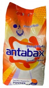 Antabax Стиральный порошок универсальный, 80 стирок, 2,4 кг