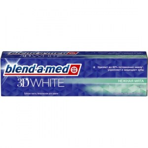 Зубная паста Blend-a-Med 3D white нежная мята