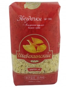 Макаронные изделия "Шебекинские" Звёздочки 450г