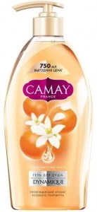 Гель для душа Camay Dynamique Розовый грейпфрут, 750мл.
