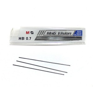 Грифель для механического карандаша, HB, 60мм, 0.7мм, M&G.
