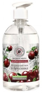 Мыло жидкое антибактериальное  Колокольчик Natural extracts Исландский Мох и брусника, 500мл.