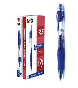 Ручка гелевая, 0,7мм, автоматическая, M&G