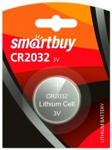 Батарейка smartbuy CR2032 3V, литиевая