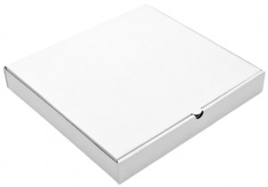 Коробка для пиццы белая 30*30*4, 50шт/уп.